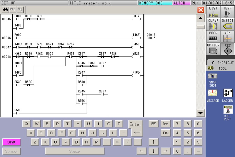 V50 Ladder Logic