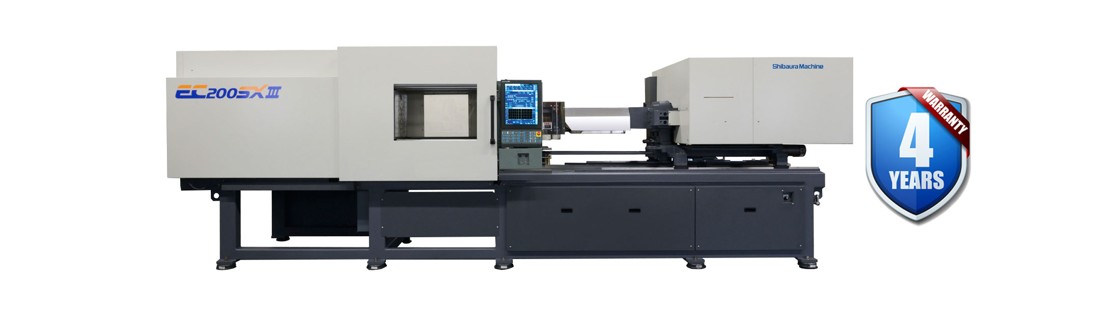 EC200SXIIIV70 4 Year Warranty Banner