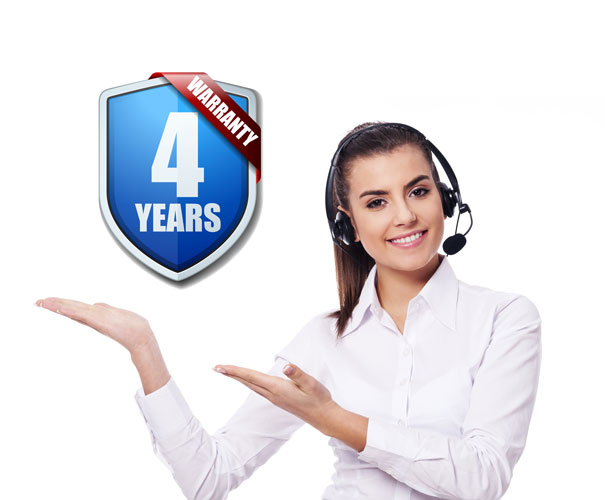 4Year Warranty