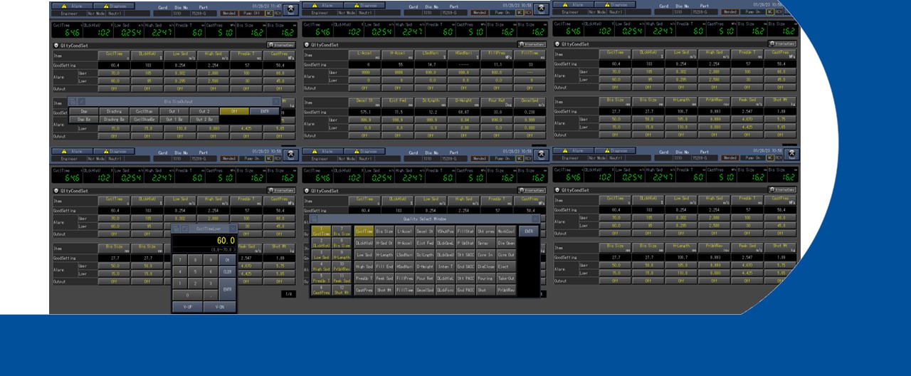 Banner Monitoring The Die Casting Process With The TOSCAST Quality Conditions Set Page