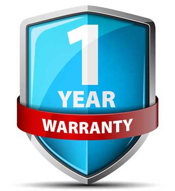 1 Year Warranty