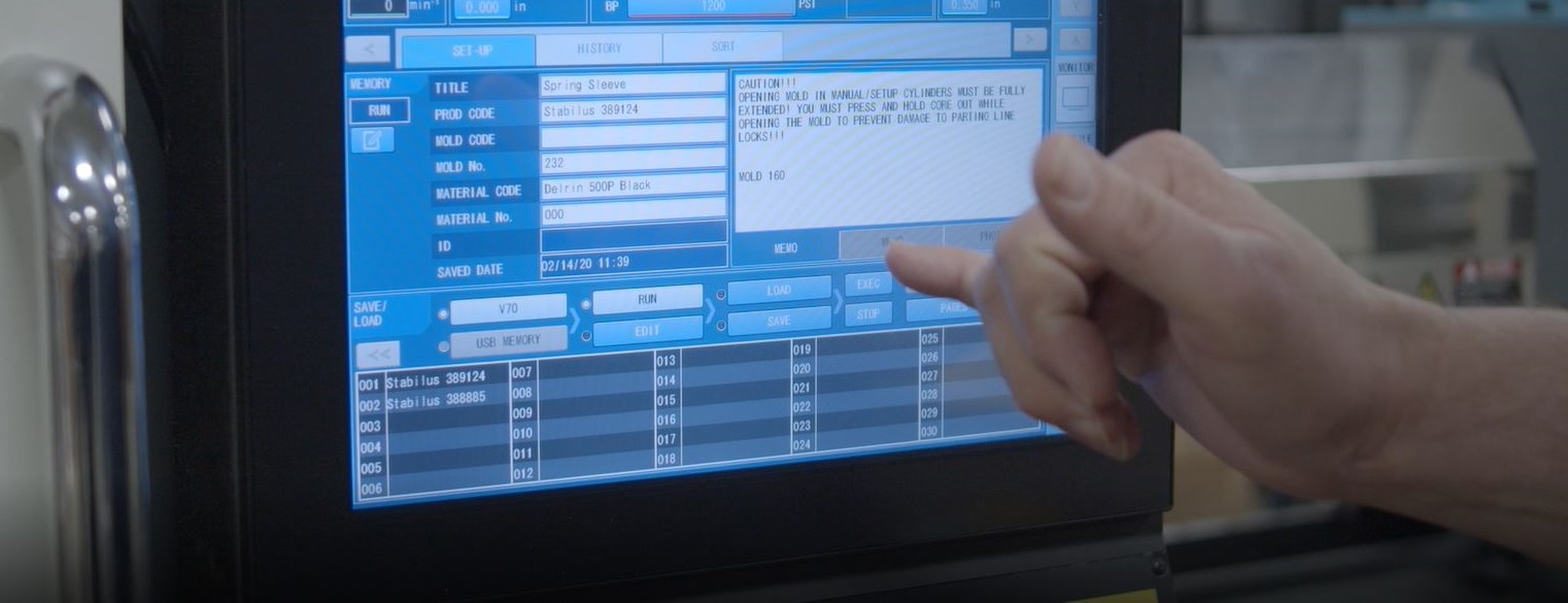 Mold Recipe Managment 2